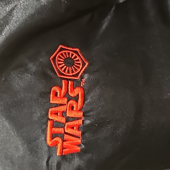 D Disney Star Wars Japanese Fighter Bomber Black Jacket XS - Picture 4 of 14